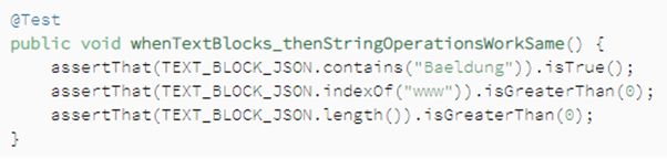 Kód - Funkcie triedy String v Java SE 13