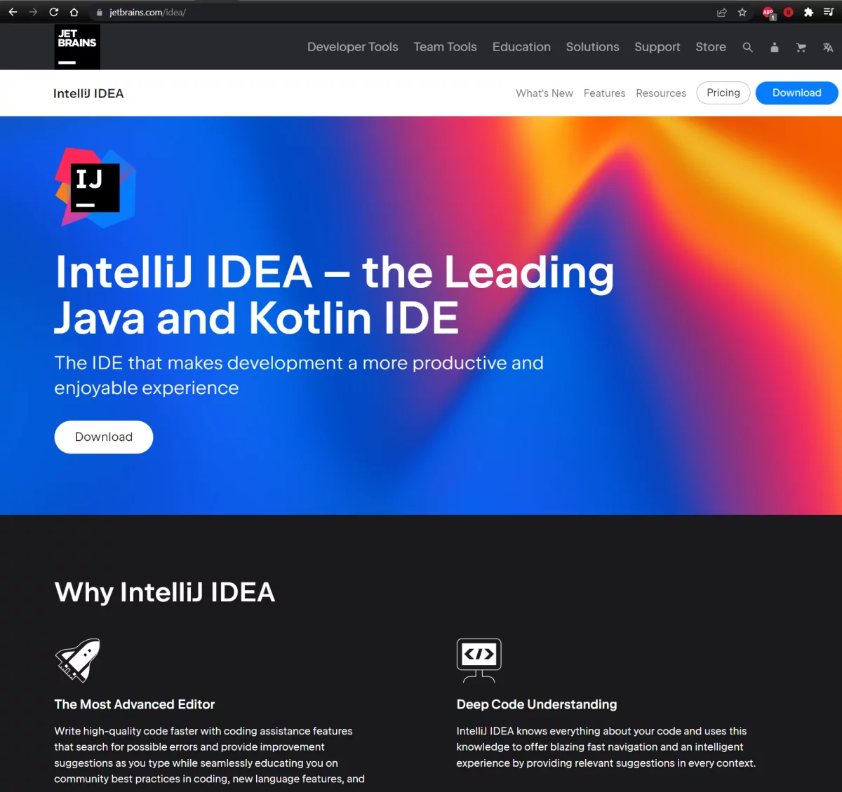 Home IntelliJ IDEA