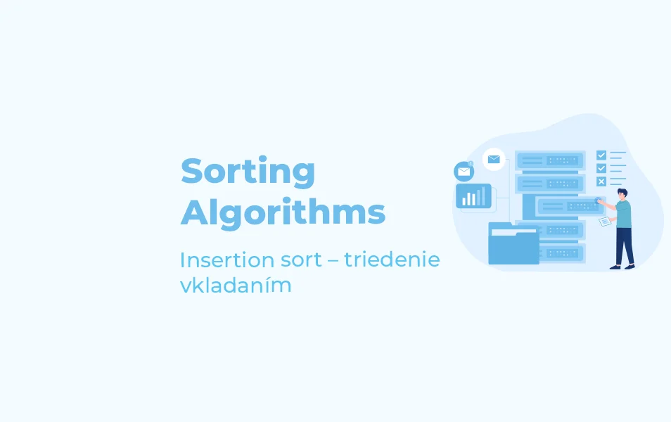 Insertion sort algoritmus Java príklad